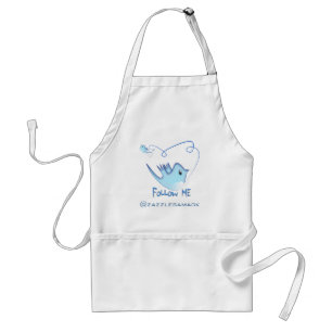 Tablier Suivez-MOI Twitter Cadeaux et torchons T-shirts
