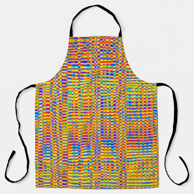 Tablier Summer fun vacances texture art party backfin (Recto)