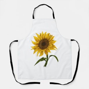 Tablier Sunflower Sunshine Floral Aquarelle Fleur