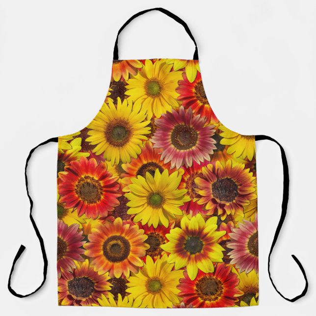 Tablier Sunflowers Motif sans couture (Recto)