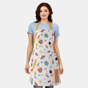 Tablier Sunny Beach Fun Motif
