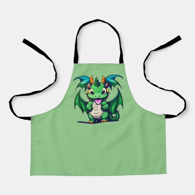 Tablier Sunny Le Dragon Amical (Recto)