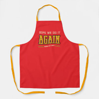 Tablier Super Bowl Apron des chefs de Kansas City