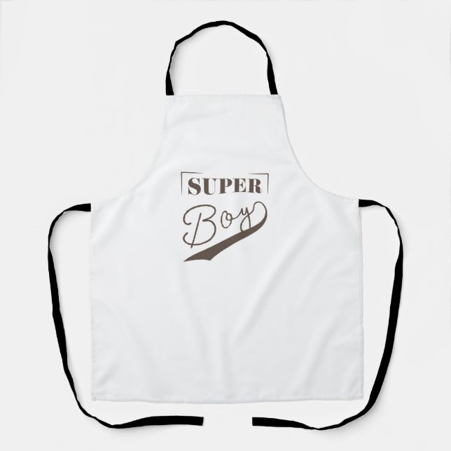 Tablier Super Boy (Recto)