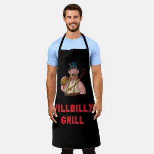 Tablier Super Cool Hill Billy Grill Danemark Apron!