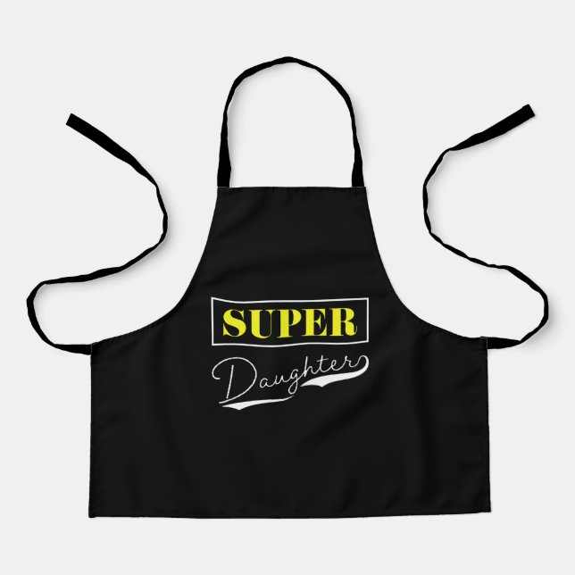 Tablier Super Daughter (Recto)