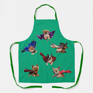 Tablier Super-Héros Petit Chien