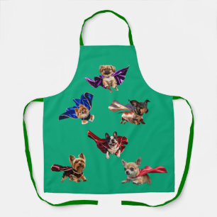 Tablier Super-Héros Petit Chien