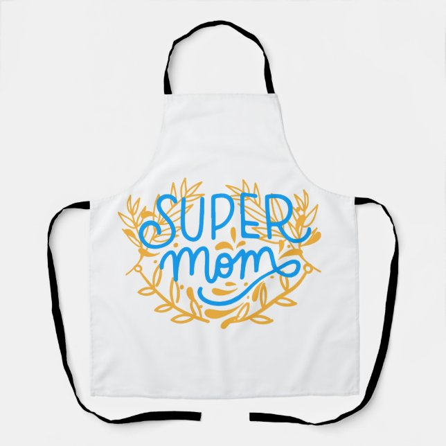 Tablier Super Maman (Recto)
