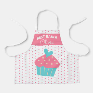 Tablier Super Mignonne Chef Pâtissière Cupcakes Colorés Cu