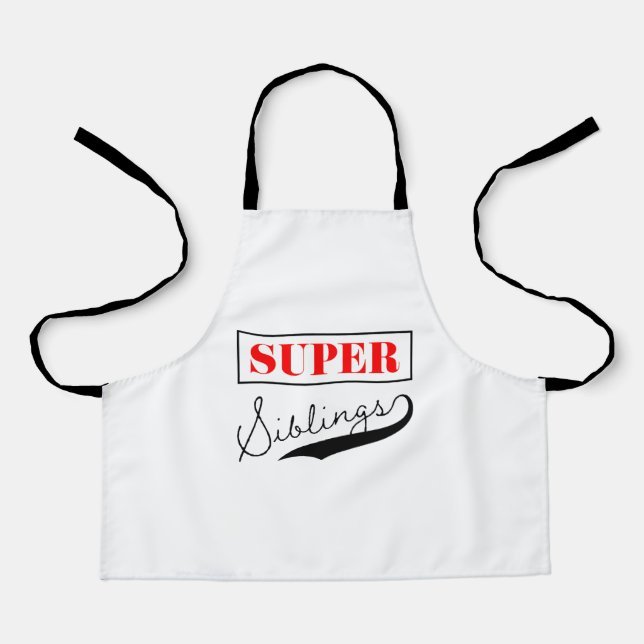 Tablier Super sibling (Recto)