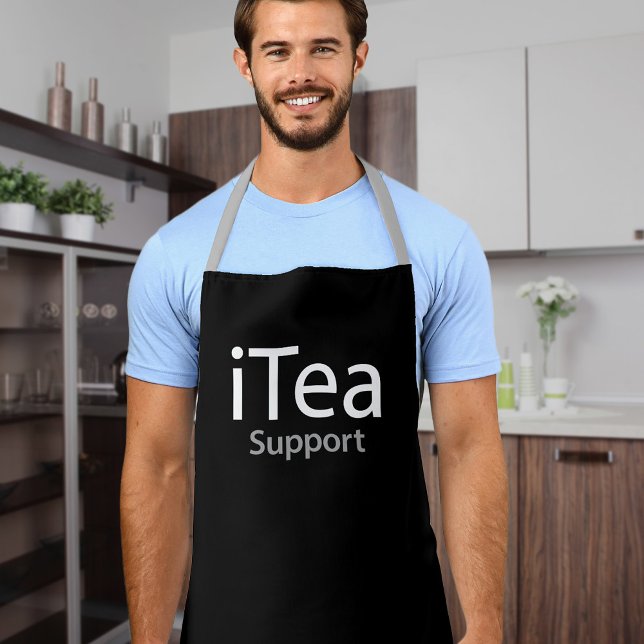 Tablier Support iTea - Un papa pun pour les buveurs de thé (Créateur téléchargé)