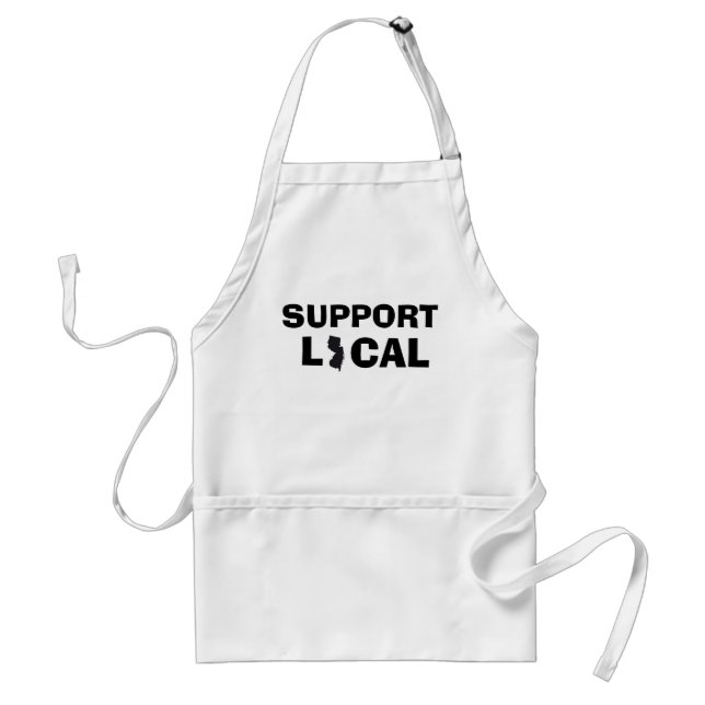 Tablier Support Local Apron - New Jersey (NJ) (Devant)