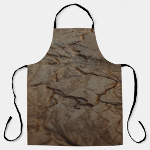 Tablier Surface en bois Brown et noir