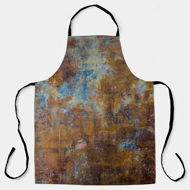 Tablier Surface en bois Brown et rose (Recto)