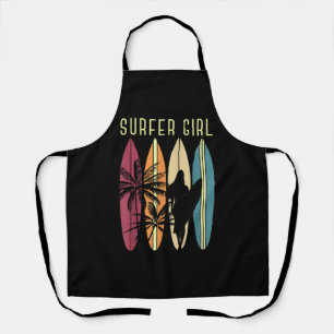 Tablier Surfer Girl Surf Surf Femmes Filles Surf une fois