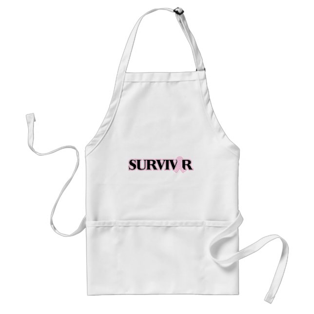 Tablier Survivant du cancer du sein (Devant)