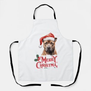 Tablier Sussex Spaniel Noël