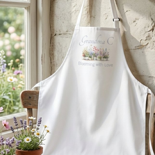 Tablier Sweet Floral Meadow Baking (Sweet floral meadow baking apron)