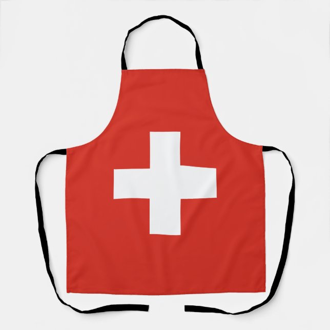 Tablier Switzerland Flag (Recto)