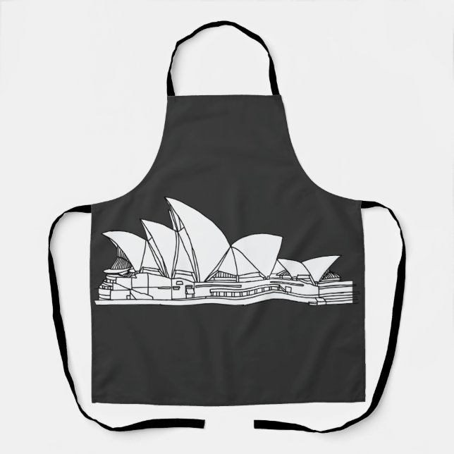 Tablier Sydney Opera House Australie en souvenir (Recto)