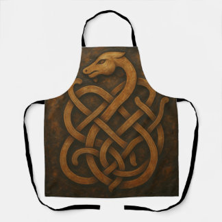 Tablier Symbole ancien nœud serpent nordique