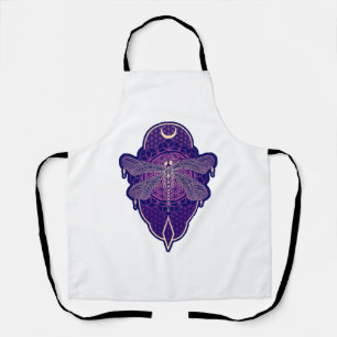 Tablier Symbole de la Fleur Mandala de Vie Géométrique