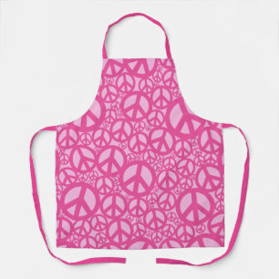 Tablier SYMBOLE DE LA PAIX Motif Rose