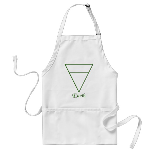 Tablier Symbole de l'élément Terre de Pagan (Devant)