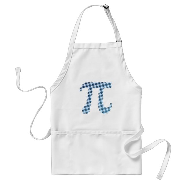 Tablier Symbole de nombre de pi (Devant)