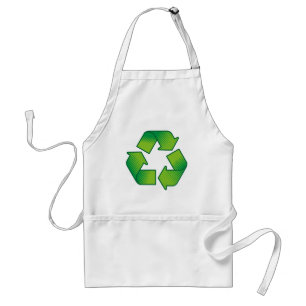 Tablier Symbole de recyclage