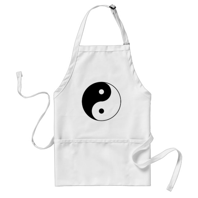 Tablier symbole du yin yang (Devant)