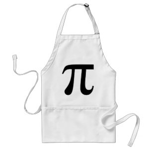 Tablier Symbole géant "Pi"