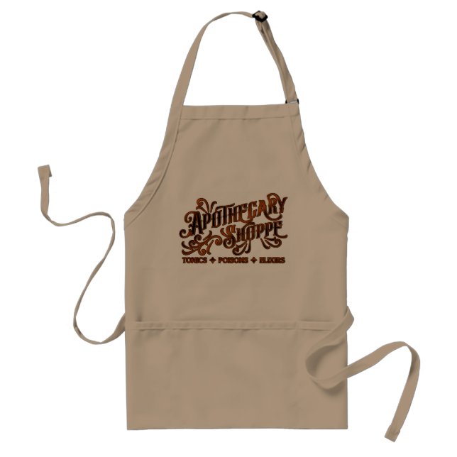 Tablier Symbole gothique d'Halloween Shoppe (Devant)
