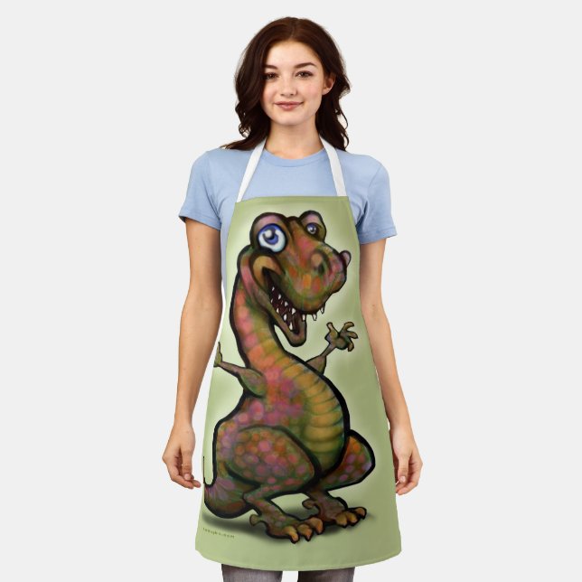 Tablier T-Rex bébé (Porté)