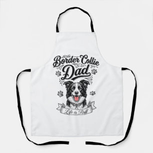Tablier T-shirt de chien de conception de gravure vintage 