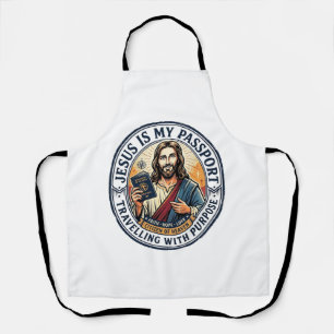 Tablier T-shirt de missions mondiales missionnaire Jésus c