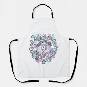 Tablier T-shirt graphique original Licorne Magique Depuis 
