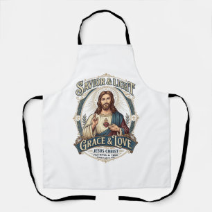 Tablier T-shirt graphique vintage Jesus Thrift Store chass