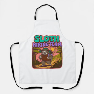 Tablier T-Shirt Oversized Sloth Hiking Team