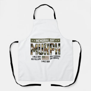 Tablier T-shirt vectoriel vintage pour entraînement Murph