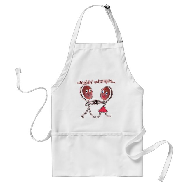 Tablier T-shirts de tartes de Makin Whoopie, tabliers, (Devant)
