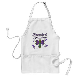 Tablier T-shirts et cadeaux préscolaires de professeur de