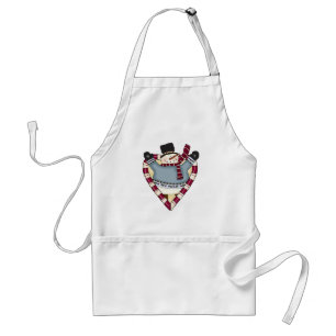 Tablier T-shirts et cadeaux Snowman Love