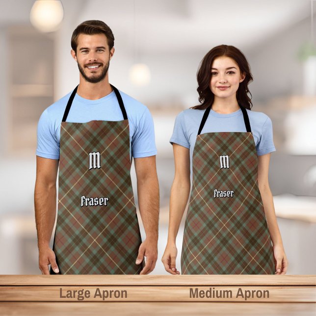 Tablier Tabard de chasse Clan Fraser Tartan Weathered (Créateur téléchargé)