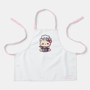 Tablier tabard de cuisine pour chat mignon