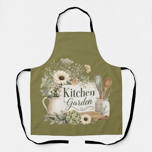 Tablier Tabard de jardin de cuisine (Recto)