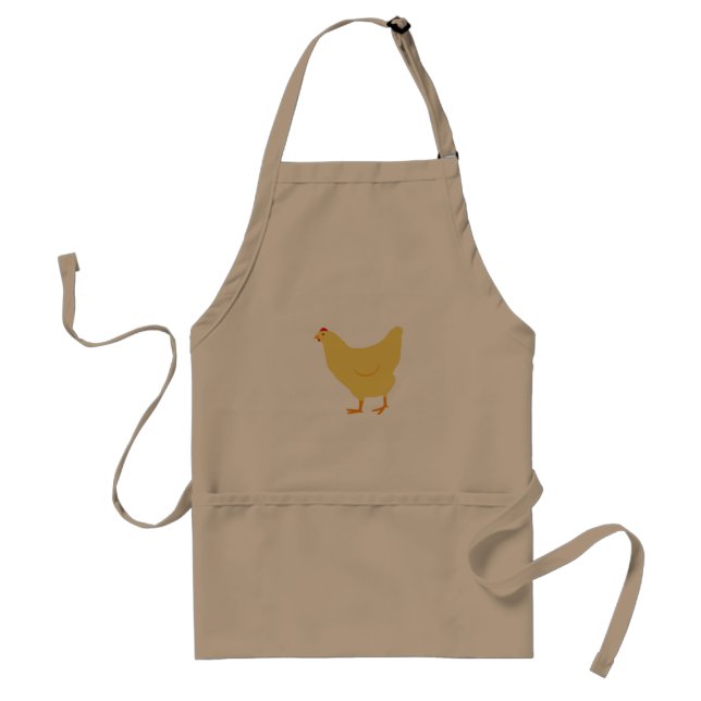 Tablier Tabard de poulet jaune (Devant)