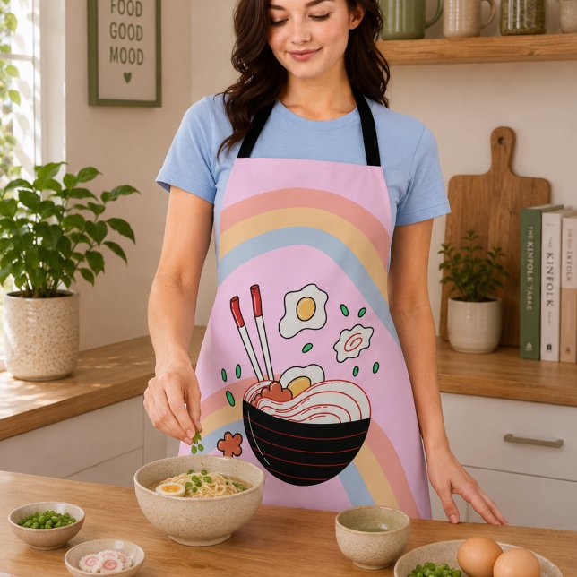 Tablier Tabard de ramen japonais Kawaii (Créateur téléchargé)