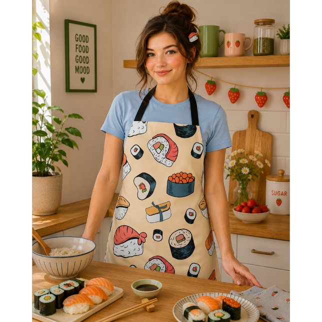 Tablier Tabard de ramen japonais Kawaii (Créateur téléchargé)